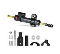 Amortiguador de dirección Kit De Soporte Y Amortiguador Dirección para Motocicleta para Honda para Forza 350 2018(Nero)