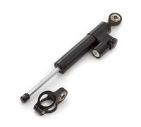 Amortiguador De Dirección Moto Universal para Dualtron DT2 para Ultra para Raptor Amortiguador Dirección Ajustable Estabilizador De Aluminio para Patinete Eléctrico(All Black)