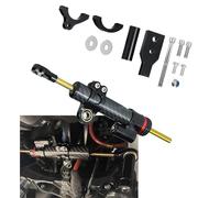 Amortiguador de dirección para Honda para Forza 350 2018- Kit De Soporte para Motocicleta Amortiguador Dirección(Nero)