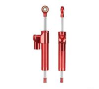 Amortiguador de dirección para Kukirin 2024 con estabilizador, diseñado para proporcionar una mayor precisión de dirección y estabilidad duradera (rojo)