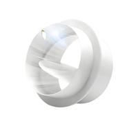 Amortiguador de fondos para el ventilador de extractores de conductos Válvula de ventilación sin retorno Ventilación del sistema de control de aire Previene Sistemas Baños de cocina blanco 160mm