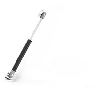 Amortiguador de gas hidráulico para elevación de asiento para motocicleta y scooter, acero inoxidable + nailon, capacidad de carga de 100 N, cromo resistente al óxido, para Pla (negro)