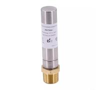 Amortiguador de golpe de ariete, 1/2 pulgada NPT acero inoxidable Lavadora Grifos Protección Funcionamiento silencioso Tamaño compacto Duradero Fácil Instalación Para Cocina Baño Lavadero