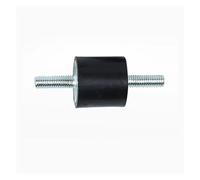 Amortiguador de goma con rosca, M4 M5 M6, amortiguador antivibración, espárrago, aislamiento cilíndrico, silentblock(M6 30x30mm)