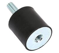 Amortiguador de Goma,Soportes De Goma Para Motores,4pcs M8 Montaje Antivibraciones Silentblock De Tornillo De Doble,Para Compresores De Aire,Motores De Gasolina,Bombas De Agua(VD30* 30 M8*23)