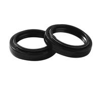 Amortiguador de Horquilla Delantera, Sello de Aceite y Cubierta Antipolvo for Terra 125 E3 Adventure Cross City 2007-2010(2pcs Oil Seal)