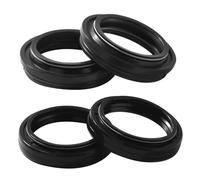 Amortiguador de Horquilla Delantera, Sello de Aceite y Cubierta Antipolvo for Terra 125 E3 Adventure Cross City 2007-2010(2pcs Seal 2pcs Cover)