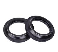 Amortiguador de impacto frontal para motocicleta, amortiguador de horquilla, sello de aceite, cubierta antipolvo, labio 37x47x11, Compatible con Marzocchi R1200GS Adventure R1200RT(2PCS DUST COVER)