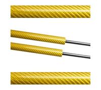 Amortiguador De Maletero Para Civic Para Tipo Para R EK9 1997-2000 Hatchback Puntales Puerta Trasera Soportes Elevación Maletero Amortiguadores Gas Amortiguadors Maleteros Portón(Yellow carbon fiber)