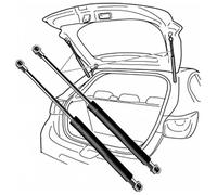 Amortiguador de Maletero para Jaguar XKR Cabrio/Coupe 2000-2007(OEM-GJA3800BB)-30cm, Soporte Puntales Gas para Portón Muelles Gas