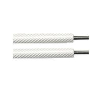 Amortiguador De Maletero Trasero Con Puntales De Gas Para Peugeot 5008 Para Autoestopista T87 2017-2020(Sliver Carbon Fiber)