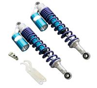 Amortiguador de Motocicleta 2 uds amortiguadores de Aire 320mm 340mm 375mm 400mm Ojo/Ojo para Scooter Gokart ciclomotor Quad para ATV Dirt Street Bikes