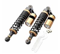 Amortiguador de Motocicleta 2 uds amortiguadores de Aire 320mm 340mm 375mm 400mm Ojo/Ojo para Scooter Gokart ciclomotor Quad para ATV Dirt Street Bikes