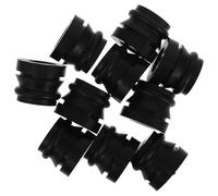 Amortiguador de Motosierra 52/58 Gasolina, Goma Negra, 10 Piezas