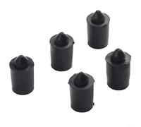 Amortiguador de parachoques de goma para Nissan Trunk Tapa Protector 5 Piezas de maletero Tapón de compartimiento de equipaje Negro Auto Parts