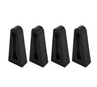 Amortiguador de puerta de coche, 4 amortiguadores de bloqueo de puerta, amortiguador de silencio para coche, cierre amortiguador para puerta de coche, goma para puerta delantera, cojín de cera
