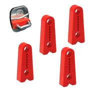 Amortiguador De Puerta De Coche - Alta Elasticidad Ajuste Seguro - Cubierta Silicona para Pestillo Puerta Coche | para Minivan Sedán Camión Viajes Cortos Conducción Urbana Salidas