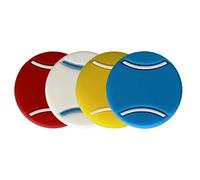 Amortiguador de raqueta de tenis, 4 amortiguadores compactos de silicona, 2,5 x 0,7 cm, accesorio portátil de tenis, amortiguador de vibración para raqueta de squash, regalo para padre, amigo, deporte