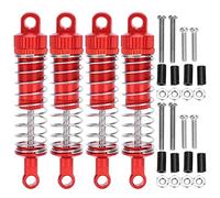 Amortiguador de Resorte RC, Resistente y Durable, Accesorio RC, 4Pcs/Set de aleación de Aluminio, Compatible con MN 1/12 D90, para Racers, modelistas, DIY Lovers