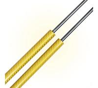 Amortiguador De Resortes De Gas para Elevación De Maletero De Coche, 2 Uds., para Citroën para Jumpy MK3 Van 2016-presente(Yellow Carbon Fiber)