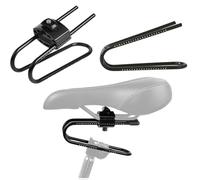 Amortiguador de sillín de bicicleta, Amortiguador de sillín de bicicleta amortiguador, Amortiguador para Asiento de Bicicleta, para bicicletas de montaña y de exterior, color negro