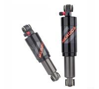 Amortiguador de suspensión de bloqueo de aire trasero para bicicleta de montaña, hecho de aleación de aluminio, presión ajustable para una mejor absorción de vibraciones 125 200 mm (150 mm)