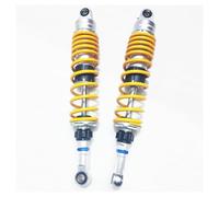 Amortiguador De Suspensión Trasera Universal para Motocicletas Resorte De 7mm 360mm 380mm Conjunto De Palanca Embrague Y Freno(380mm)