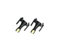 Amortiguador de Tinta de 10 Uds Compatible con Cabezal de impresión DX5 TX800 XP600 para volquete Mimaki JV33 JV5 con Conector Tuerca de Cobre para tintas solventes(Connector)