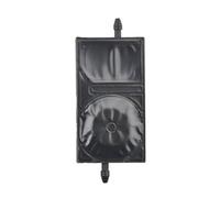 Amortiguador de Tinta de Doble Cabezal DX7 DX5 de 10 Piezas for Epson TX800 XP600, for Impresora Plotter Eco solvente Mimaki JV33 CJV30 JV5 Galaxy(UV Black)