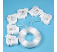 Amortiguador de tinta para impresora Epson L800 L1300 L1455 L801 L1800 L810 L850 L101 L201 filtro de descarga de impresora 1300 amortiguador/daumper con manguera/tubo