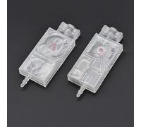 Amortiguador de Tinta solvente UV DX5 de 10 Piezas for Epson TX800 XP600 Mimaki TS3 JV2 JV33 CJV30 TS5 Galaxy, Filtro de volquete de Impresora de inyección de Tinta(D)