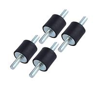 Amortiguador de Vibraciones Amortiguador de Goma Compresor de Aire Bomba Cojinete para Montaje Antivibración Adecuado para Artesanos y Aficionados Silentblock M6 20x20
