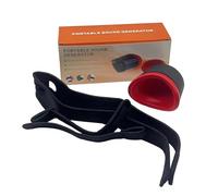 Amortiguador de voz, insonorizado ergonómico, cantantes de vapor vocal, para actores, mujeres, hombres, adultos, niños, personas mayores, viajes en casa, hotel, apartamento