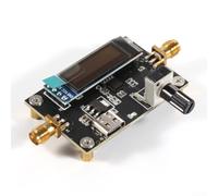 Amortiguador digital RF HMC624A con incrementos de 0,5 dB, rango de 0 a 31,5 dB, CC a 6 GHz, pantalla OLED, fuente de alimentación tipo C 3,6-15 V, compacto de 33 x 50 mm para mediciones de RF y