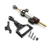 amortiguador dirección Compatible Con Para Z1000 2003 2004 2005 2006 2007 2008 2009 Amortiguador De Dirección De Aluminio CNC Soporte De Amortiguadores Estabilizadores Para Motocicletas(Damper n Brack