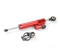 Amortiguador dirección moto Compatible Con CBR600 Para F2 Para F3 Para F4 Para F4i Para CRF1000L Para Africa Twin Para CBF600/SA Para MT07 Piezas Del Amortiguador Estabilizador Para Motocicleta(Red)