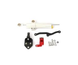 Amortiguador Dirección Moto Para Ducati Para Multistrada MTS 950 1200 V2 | Soporte Para Amortiguador De Dirección Kit Montaje Para Estabilizador Aluminio Kit Soporte De Montaje