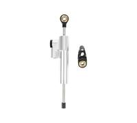 Amortiguador Dirección Motocicleta Para XADV750 Estabilizador Ajustable Oscilación Velocidad(Silver)