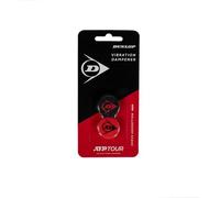 Amortiguador Dunlop Flying D - Rojo/Negro - Pack 2 Amortiguador de Vibraciones de Tenis - Amortiguador para Raqueta de Tenis