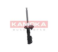 Amortiguador Eje delantero, derecha Espiga arriba 2000022 KAMOKA para FORD