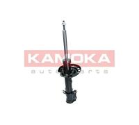 Amortiguador Eje delantero, derecha Espiga arriba 2000592 KAMOKA para OPEL