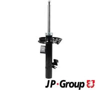 Amortiguador Eje delantero, izquierda Espiga arriba 1542105170 JP GROUP