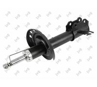 Amortiguador Eje delantero, izquierda Espiga arriba 232-01-051 ABAKUS para OPEL