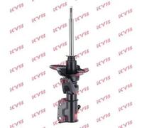 Amortiguador Eje delantero, izquierda Espiga arriba 331009 KYB para HONDA