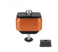 Amortiguador Eje para titanio Bici Plegable Absorción Vibración | Aleación aluminio para resistencia, sin deformación, , presión, fatiga, uso intenso(Orange)