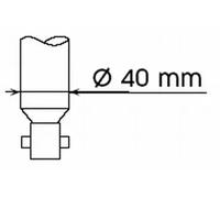 Amortiguador Eje trasero Anillo superior 551810 KYB para RENAULT NISSAN