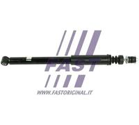 Amortiguador Eje trasero, derecha Anillo inferior FT11020 FAST para DACIA