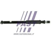 Amortiguador Eje trasero, derecha Anillo inferior FT11020 FAST para DACIA
