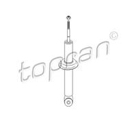 Amortiguador Eje trasero izquierda Anillo inferior 102 629 TOPRAN para VW GOLF I