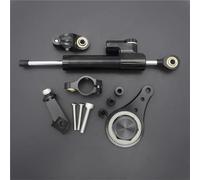 Amortiguador Estabilizador De Dirección para Motocicleta para Kawasaki para Ninja para ZX6R 636 2005 2006 con Kit De Soporte De Montaje Estabilizador para Amortiguador Dirección(Color 3)